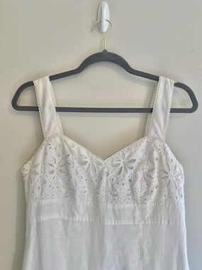 Lilly Pulitzer White Eyelet Midi Sundress